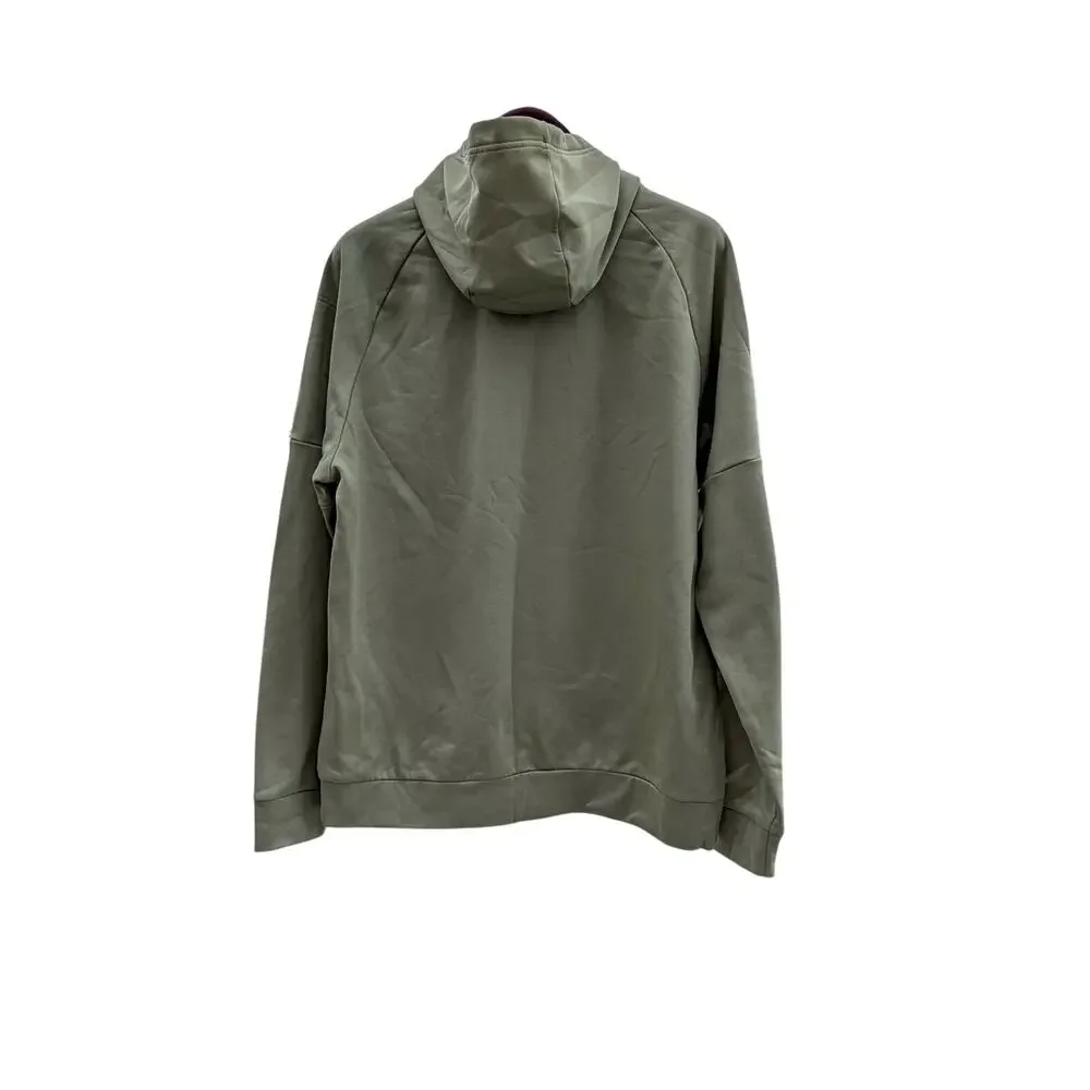Nike Therma-FIT Hoodie Olive Green XL Tall Pullover Sweatshirt Men’s